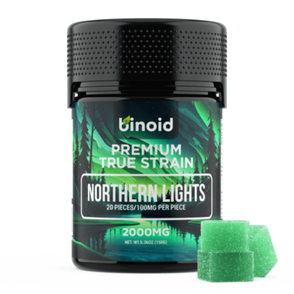 Binoid True Strain Gummies 200mg - Northern Lights