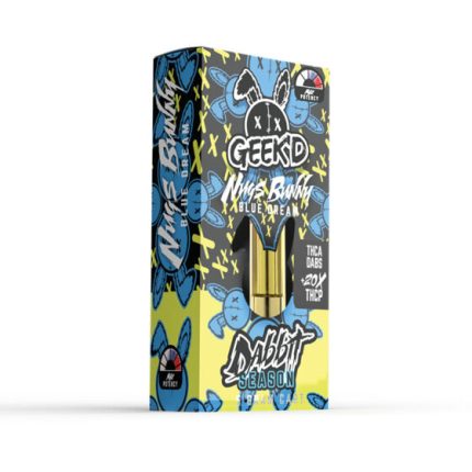 Delta 8:THC-P:THC-A Blend Cartridge - Nugs Bunny Blue Dream - 500mg - By Geek'd