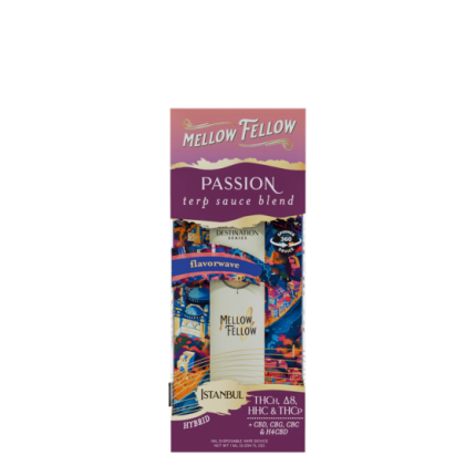 Mellow Fellow Terp Sauce 1mL Disposable Vapes 360° Spinner Device