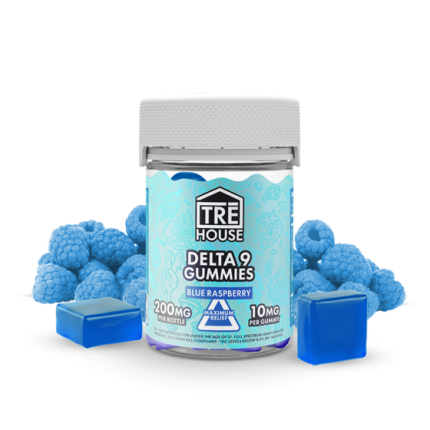 TRE House - Gummies - Delta 9 - Blue Raspberry