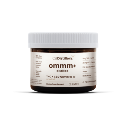 Unwind Synergy CBD + THC Gummies - Berry - CBDistillery
