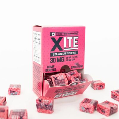 XITE Delta-9 THC Fruit Chew Taffy