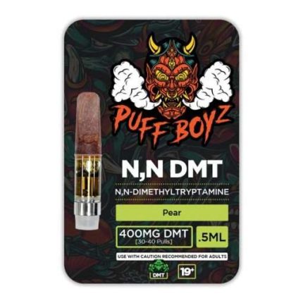 Buy NN DMT Puff Boyz .5mL (400mg) Cartridge – Pear